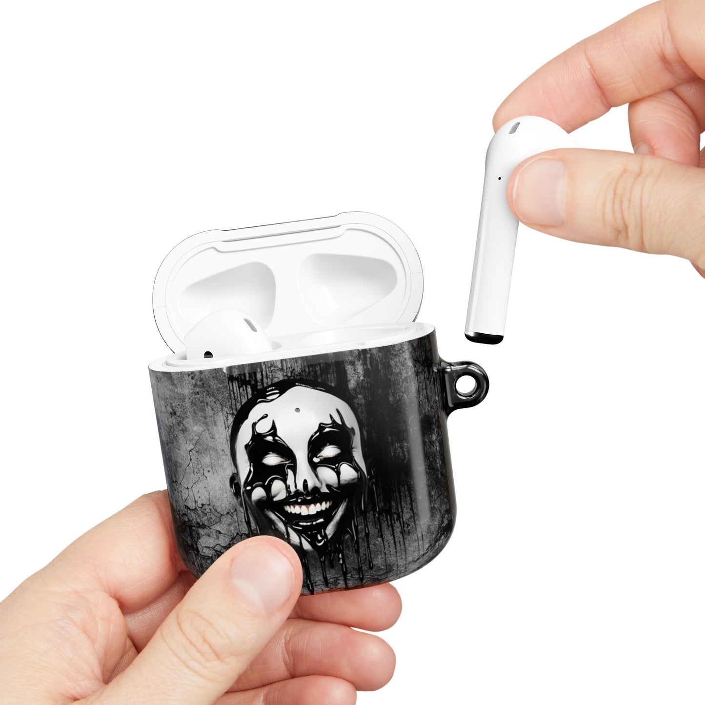 Gothic AirPod Cases, Dark Art Accessory, Unique Phone Case, Halloween Gift, Trendy Tech Holder, Stylish AirPods Cover