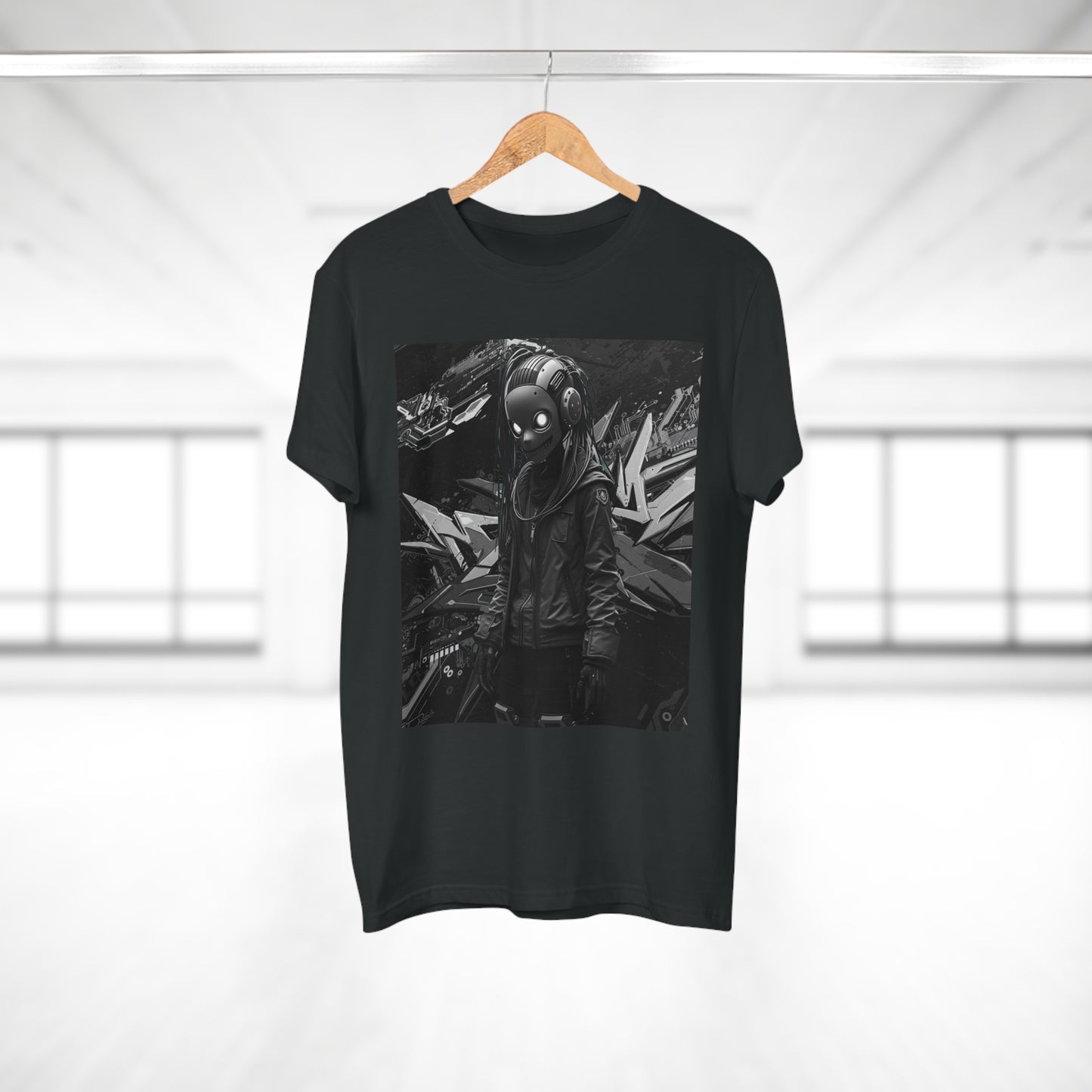 Urban Cyberpunk Unisex T-Shirt - Edgy Graphic Tee with Futuristic Design