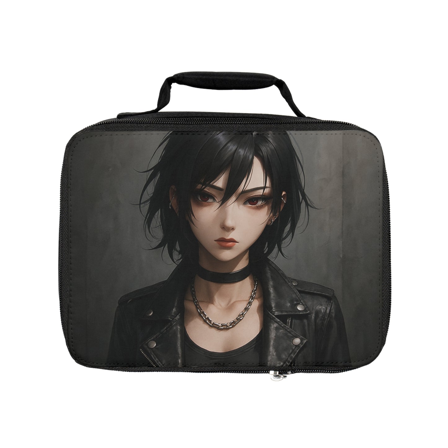Gothic Lunch Bag for Stylish Meals, Alternative Lifestyle Carrying Case, Idyllic for School, Work, Picnics, and Events