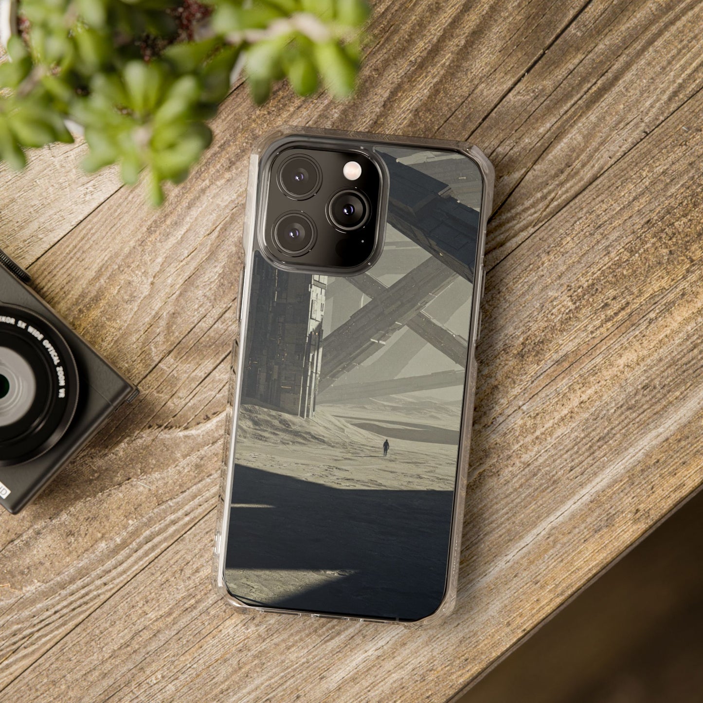 Magnetic Clear Impact Cases - Aesthetic Phone Protection, Unique Gift for Tech Lovers, Sleek Design for Minimalists