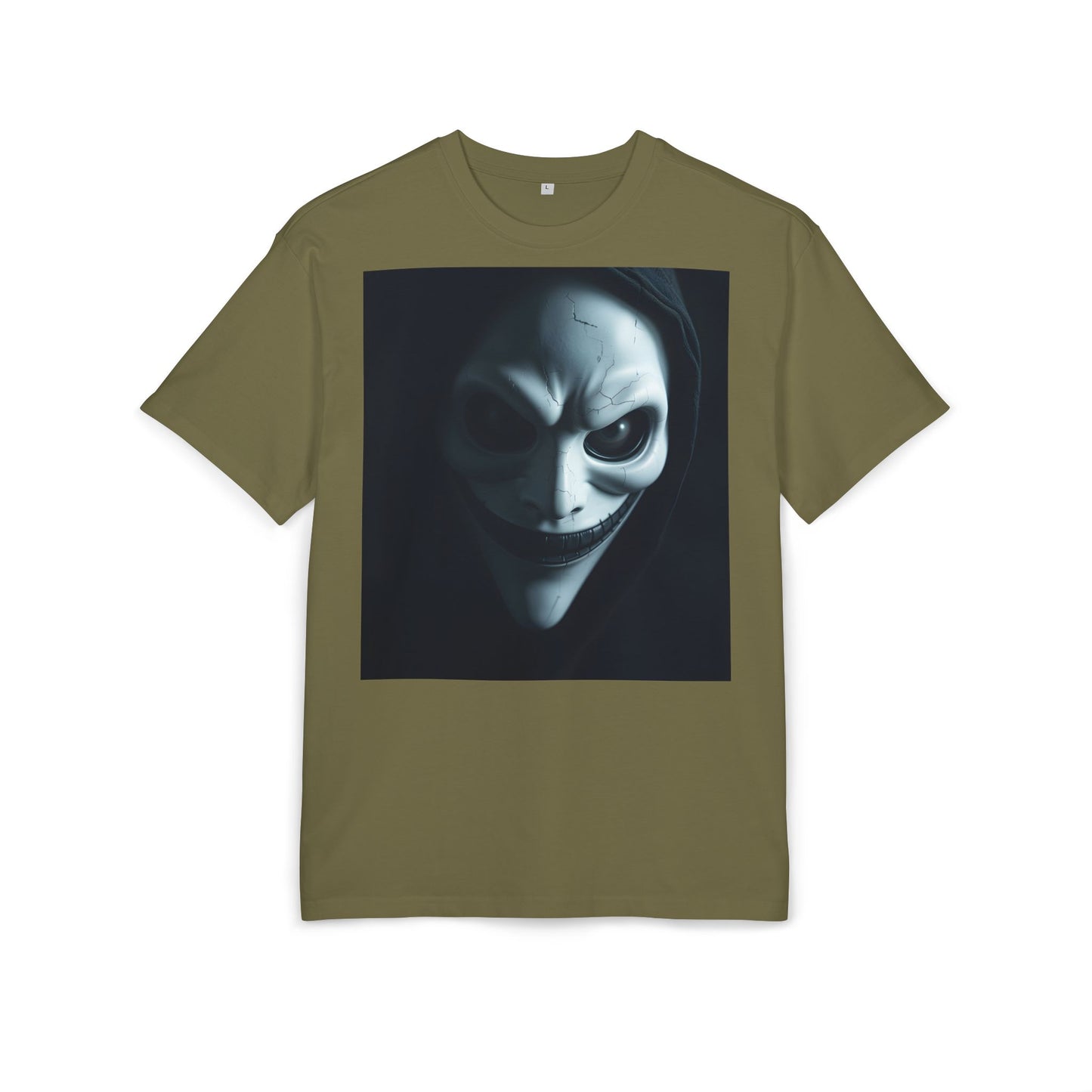 Spooky Graphic Unisex Oversized Tee, Halloween Shirt, Horror Aesthetic Tee, Statement Tee for Parties, Casual Wear, Gift Idea