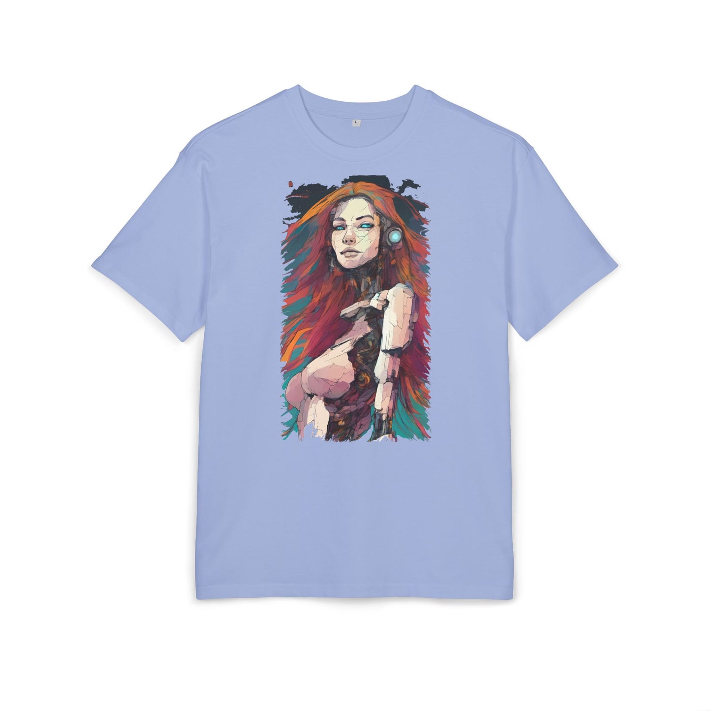 Artistic Oversize Tee - Vibrant Graphic Shirt, Casual Streetwear, Unique Gift for Art Lovers, Everyday Wear, Graphic Tee