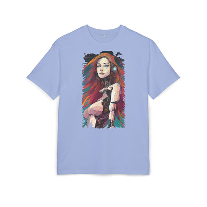 Artistic Oversize Tee - Vibrant Graphic Shirt, Casual Streetwear, Unique Gift for Art Lovers, Everyday Wear, Graphic Tee