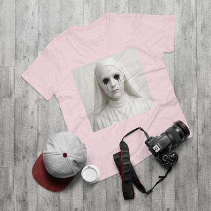 Spooky Art Tee, Unisex Graphic T-shirt, Halloween Costume, Horror Aesthetic Shirt, Creepy Vintage Look Top