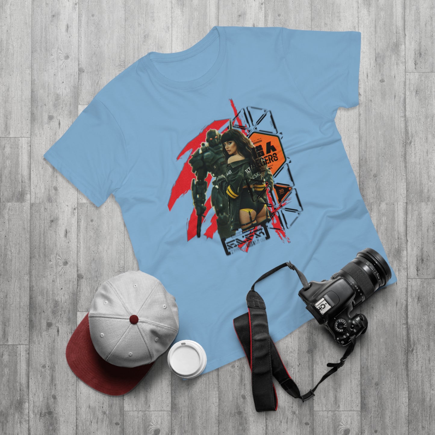 Retro Robot Graphic T-Shirt | Casual Wear, Anime Fans, Geek Culture, Gift for Her, Gaming Apparel