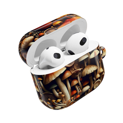 Mushroom-Themed AirPod Cases | Trendy Earbud Covers, Nature-Inspired Accessories, Gift for Music Lovers, Eco-Friendly Tech Style