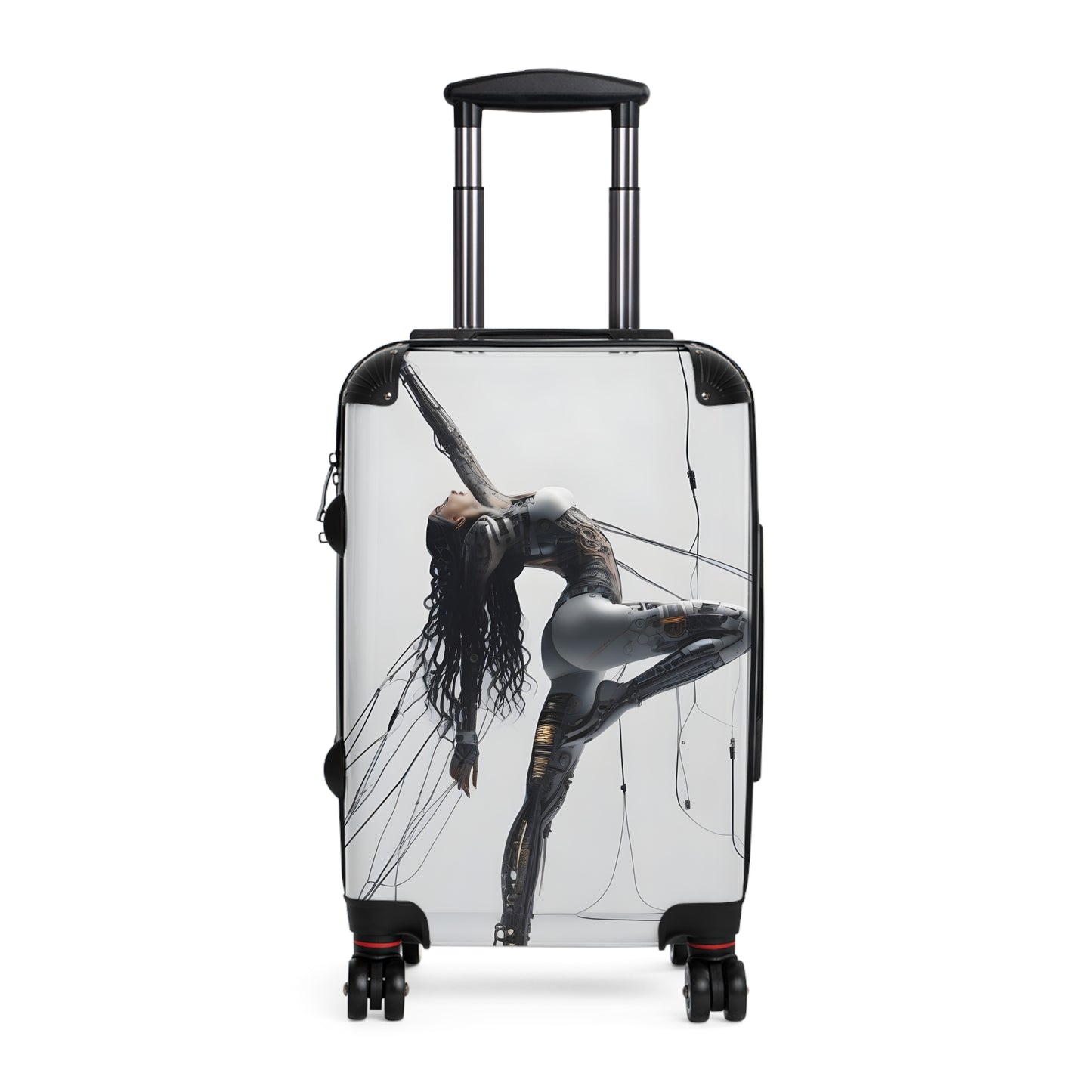 Travel Suitcase - Stylish Cyber Design for Adventurers