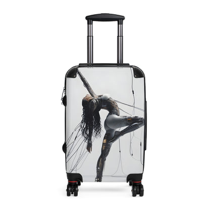 Travel Suitcase - Stylish Cyber Design for Adventurers