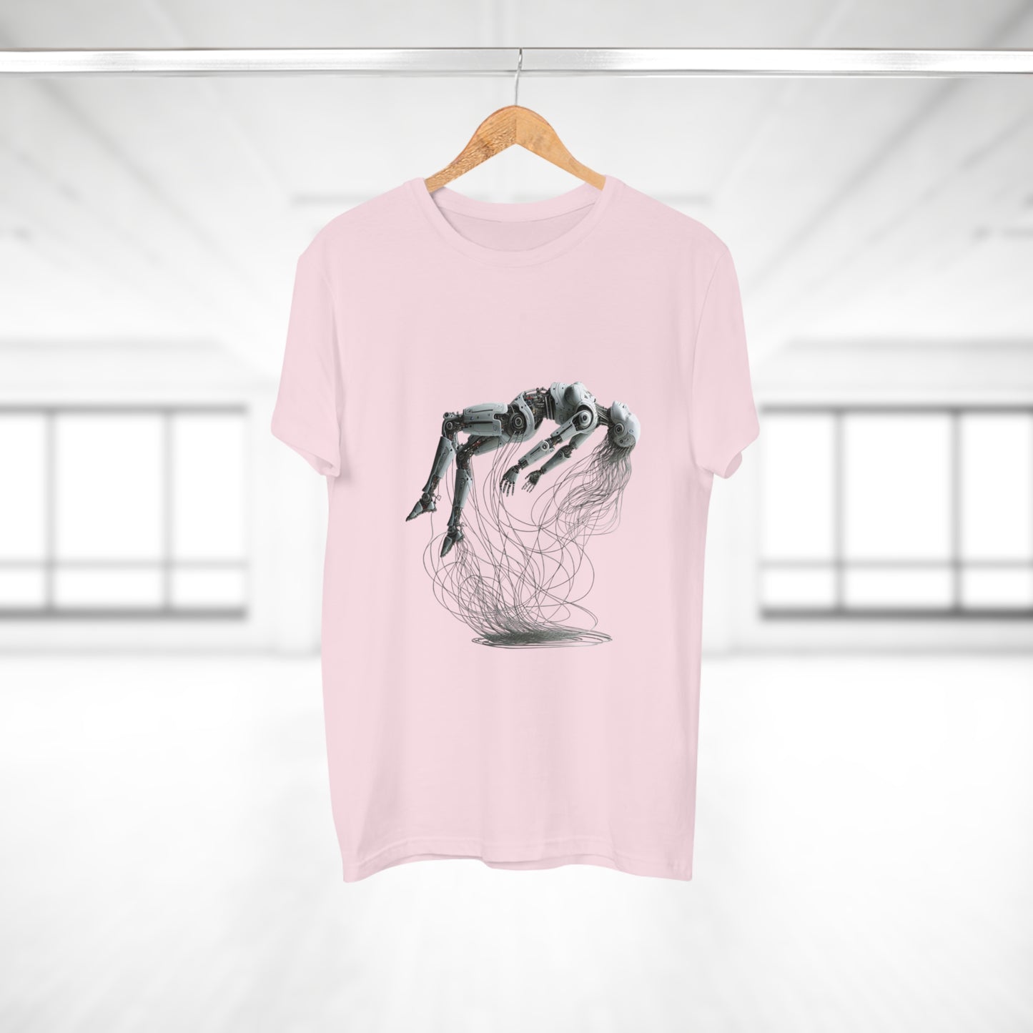 Futuristic Graphic Tee, Cool Unisex T-Shirt for Tech Enthusiasts, Gift for Birthdays, Casual Wear, Unique Art Shirt