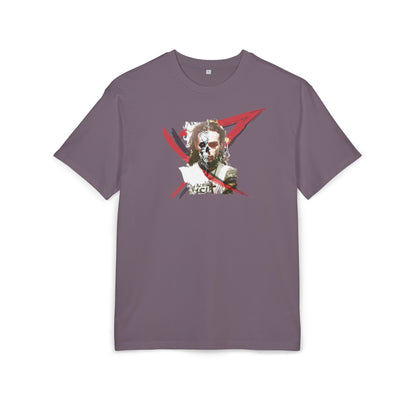 Unisex Heavy Oversize Tee with Artistic Design, Casual T-Shirt, Graphic Tee for Art Lovers, Gift for Creative Friends, Trendy Streetwear
