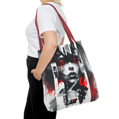 Artistic Tote Bag, Trendy Carry-All, Unique Art Bag, Everyday Tote, Fashionable Shopping Bag, Gift for Art Lovers, Colorful Canvas Bag