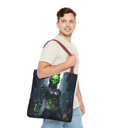 Futuristic Cyberpunk Tote Bag | Stylish AOP Bag with Neon Skull Design | Perfect Gift for Gamers and Tech Enthusiasts, Festival [...]