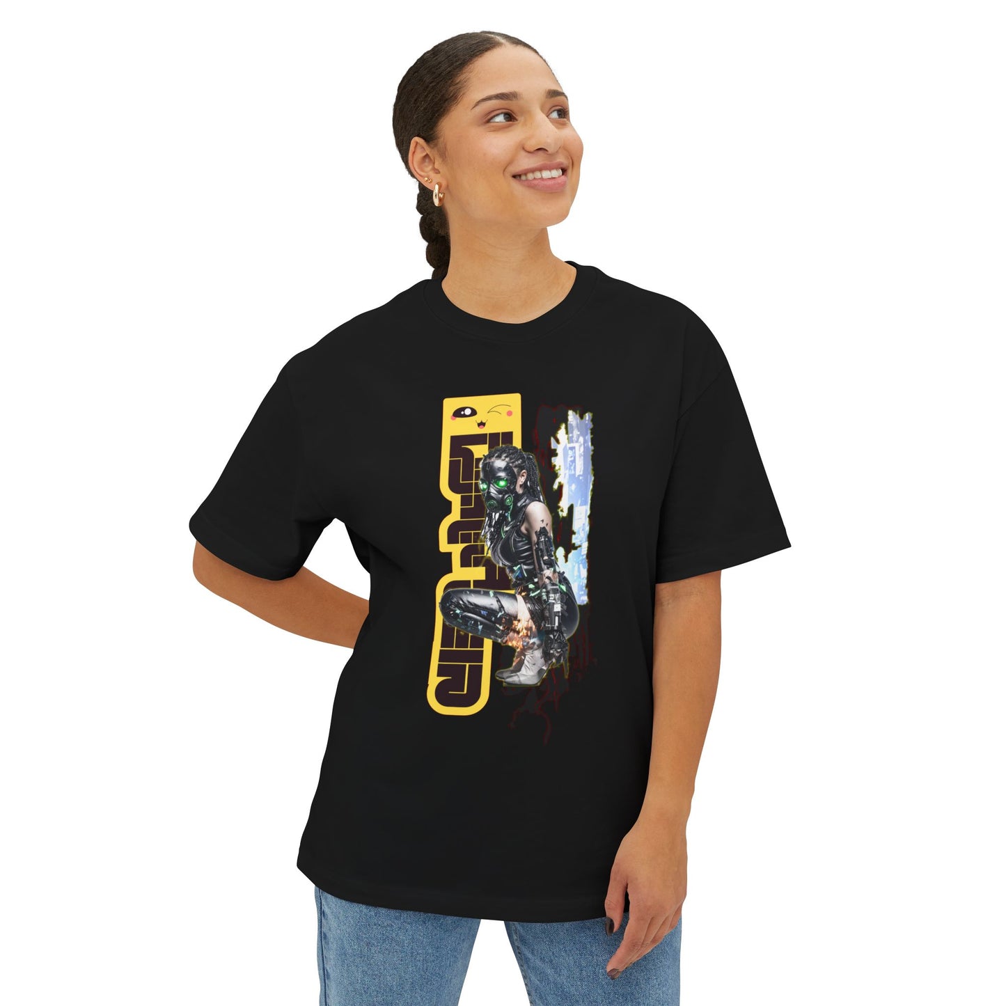 Unisex Graphic Oversized Tee - Retro Vibe, Casual Streetwear, Gift, Music Festival Outfit, Everyday Wear