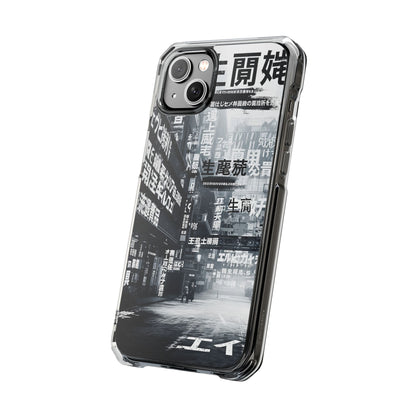 Stylish Magnetic Clear Impact Cases, Phone Protection, Urban Aesthetic, Gift for Tech Lovers, Summer Vibes, Trendy Accessories