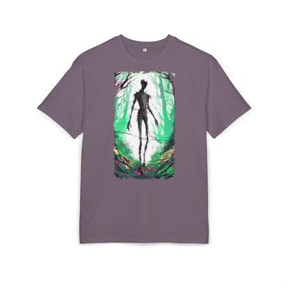 Mystical Forest Oversize Tee, Unisex Heavy Tee, Witchy Fashion, Boho Graphic Shirt, Alternative Style Tee