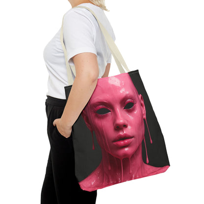 Abstract Art Tote Bag, Unique Shopping Bag, Eco-Friendly Carryall, Gift for Art Lovers, Trendy Fashion Accessory