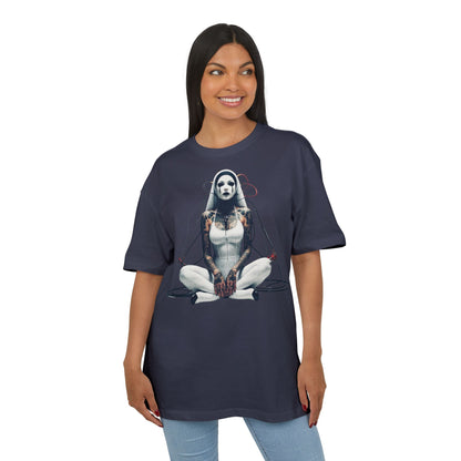 Artistic Unisex Oversize Tee - Unique Graphic Design for Creative Spirits