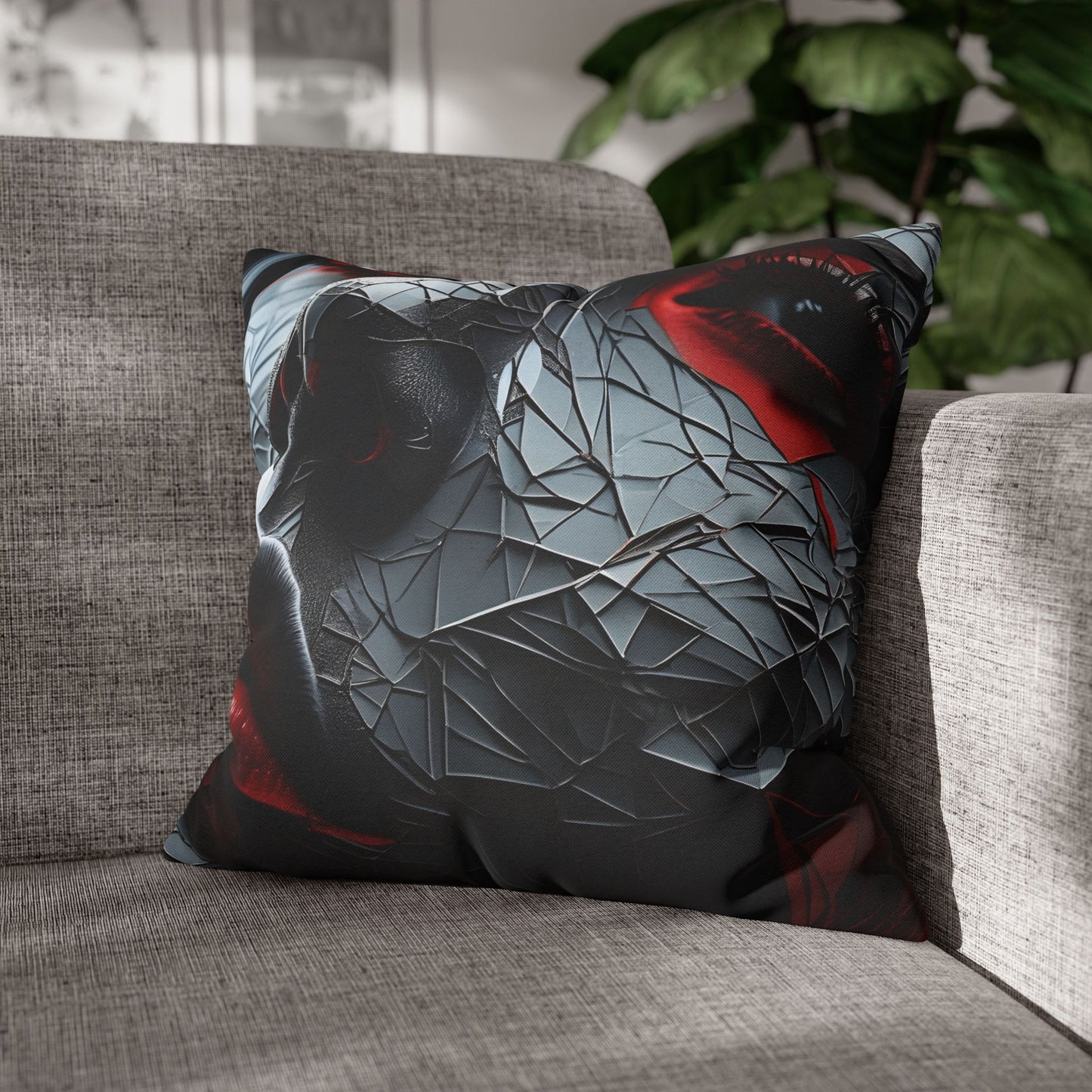 Elegant Geometric Art Pillowcase, Modern Decor, Home Accent, Gift Idea, Cozy Living Room, Abstract Art, Decorative Cushion