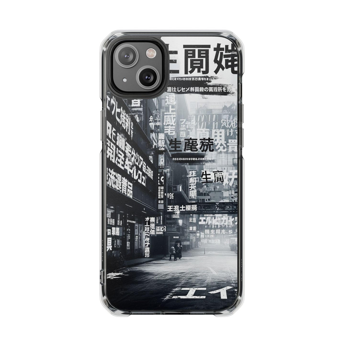 Stylish Magnetic Clear Impact Cases, Phone Protection, Urban Aesthetic, Gift for Tech Lovers, Summer Vibes, Trendy Accessories