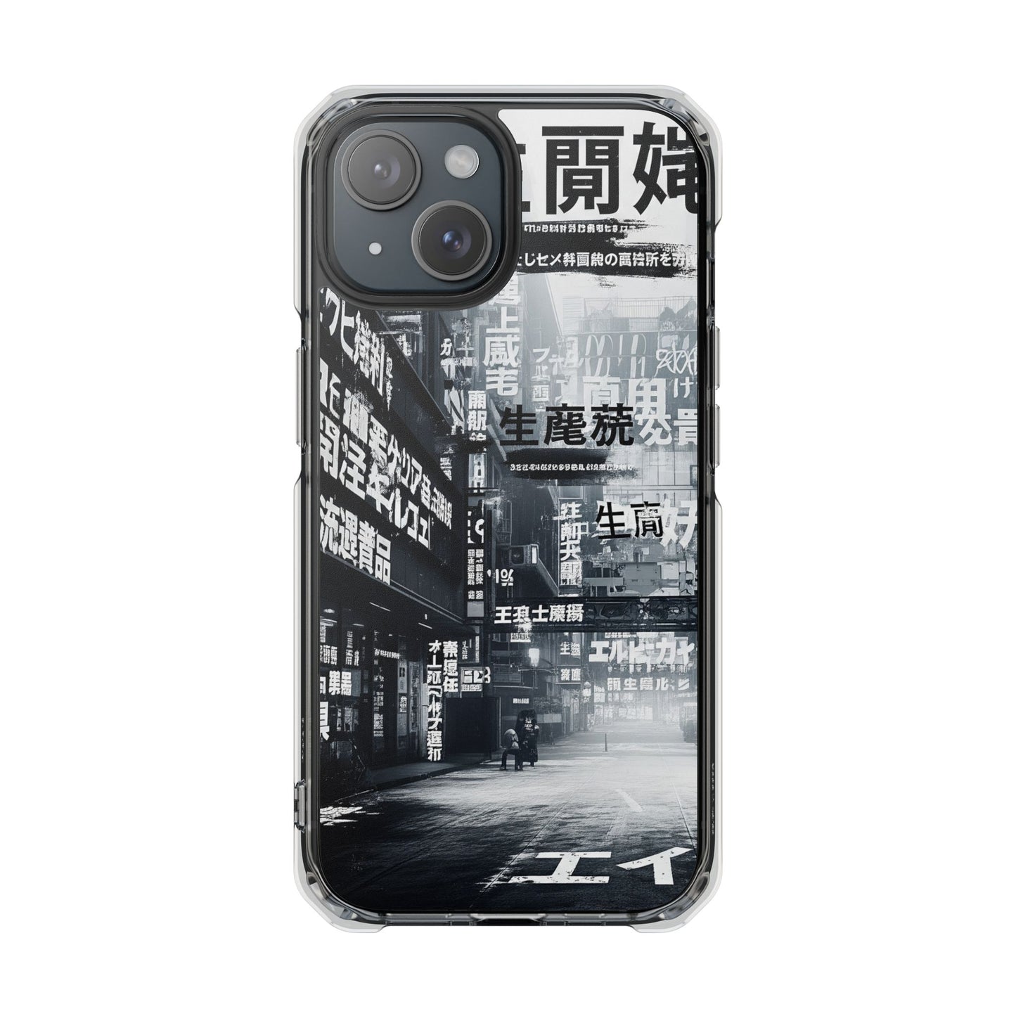 Stylish Magnetic Clear Impact Cases, Phone Protection, Urban Aesthetic, Gift for Tech Lovers, Summer Vibes, Trendy Accessories