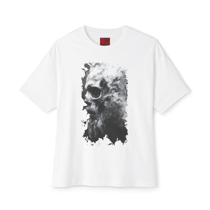 Edgy Oversized Graphic Tee | Casual Streetwear, Unisex T-Shirt, Skull Design, Gifts for Him/Her, Everyday Wear
