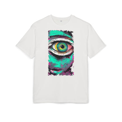 Stylish Eye Graphic Tee, Unisex Oversized T-Shirt, Casual Wear, Street Style, Gift for Art Lovers, Funky Apparel