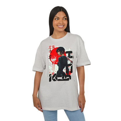 Unisex Oversized Graphic Tee with Anime Design, Casual Streetwear, Perfect for Everyday Wear, Gift for Anime Fans, Cosplay, Summer Style