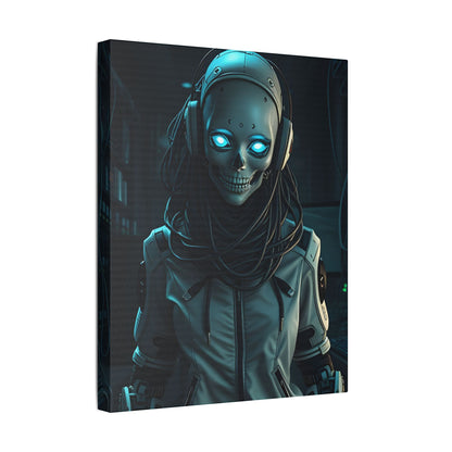 Futuristic Canvas Art, Wall Decor, Sci-Fi Home Accent, Unique Gift for Tech Lovers, Robot Themed Artwork