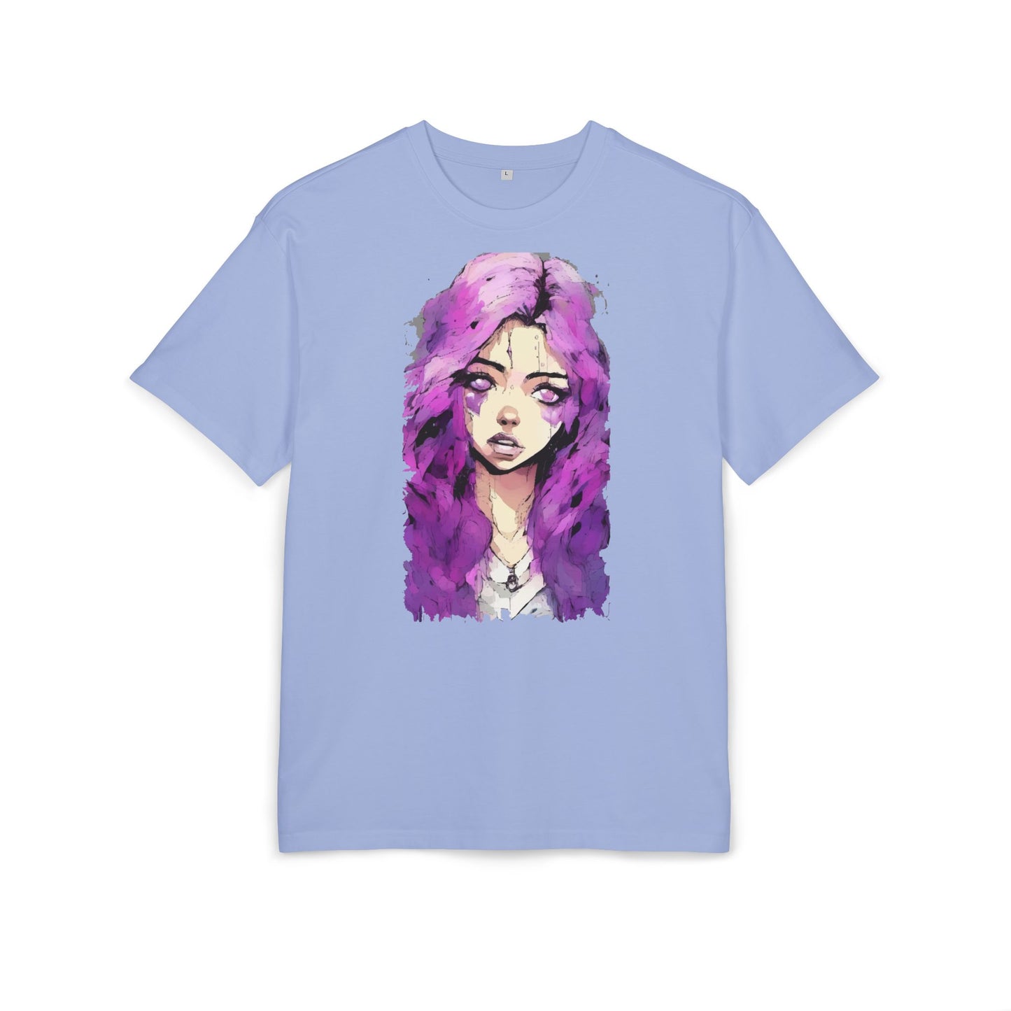 Artistic Oversize Tee - Stylish Women’s Graphic Tee, Casual Streetwear Top, Gift for Her, Unique Art Apparel, Trendy Everyday Wear