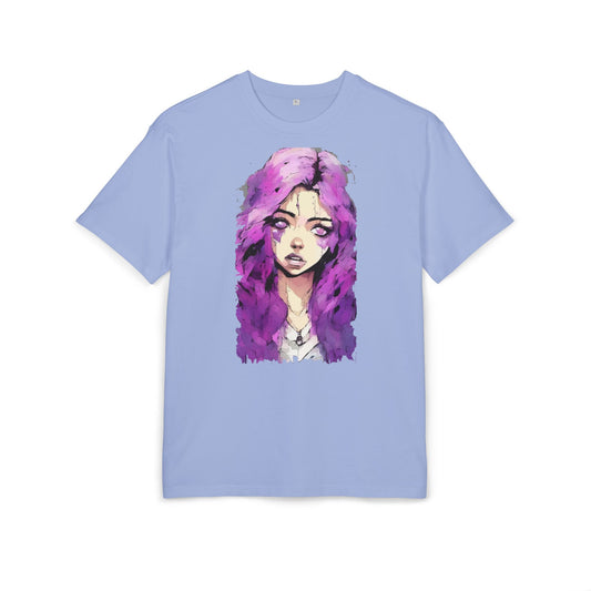 Artistic Oversize Tee - Stylish Women’s Graphic Tee, Casual Streetwear Top, Gift for Her, Unique Art Apparel, Trendy Everyday Wear