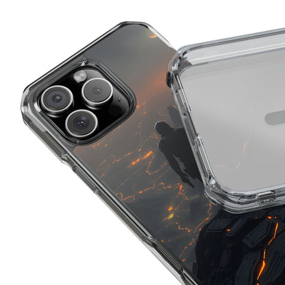 Magnetic Clear Impact Phone Cases, Adventure Phone Cover, Gamer Gift, Customizable Phone Shell, Trendy Tech Accessory