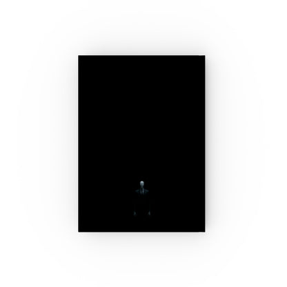 Dark Aesthetic Hard Backed Journal - Slender Man Design, Perfect for Writing, Journaling, Gifts, Haunted Themes, Spooky Decor