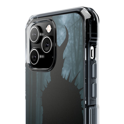 Magnetic Phone Cases, Dark Fantasy Case, Spooky Halloween Accessory, Gift for Gamers, Customizable Clear Impact Cover