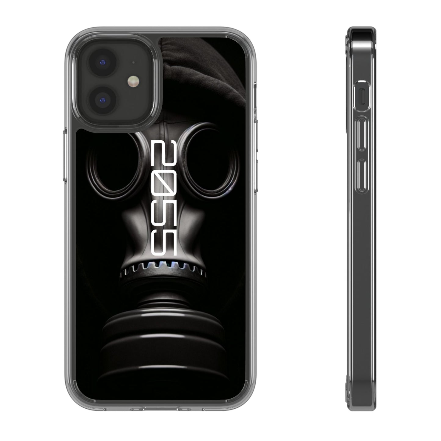 Phone Case Dystopian Gas Mask Design