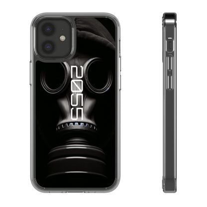Phone Case Dystopian Gas Mask Design