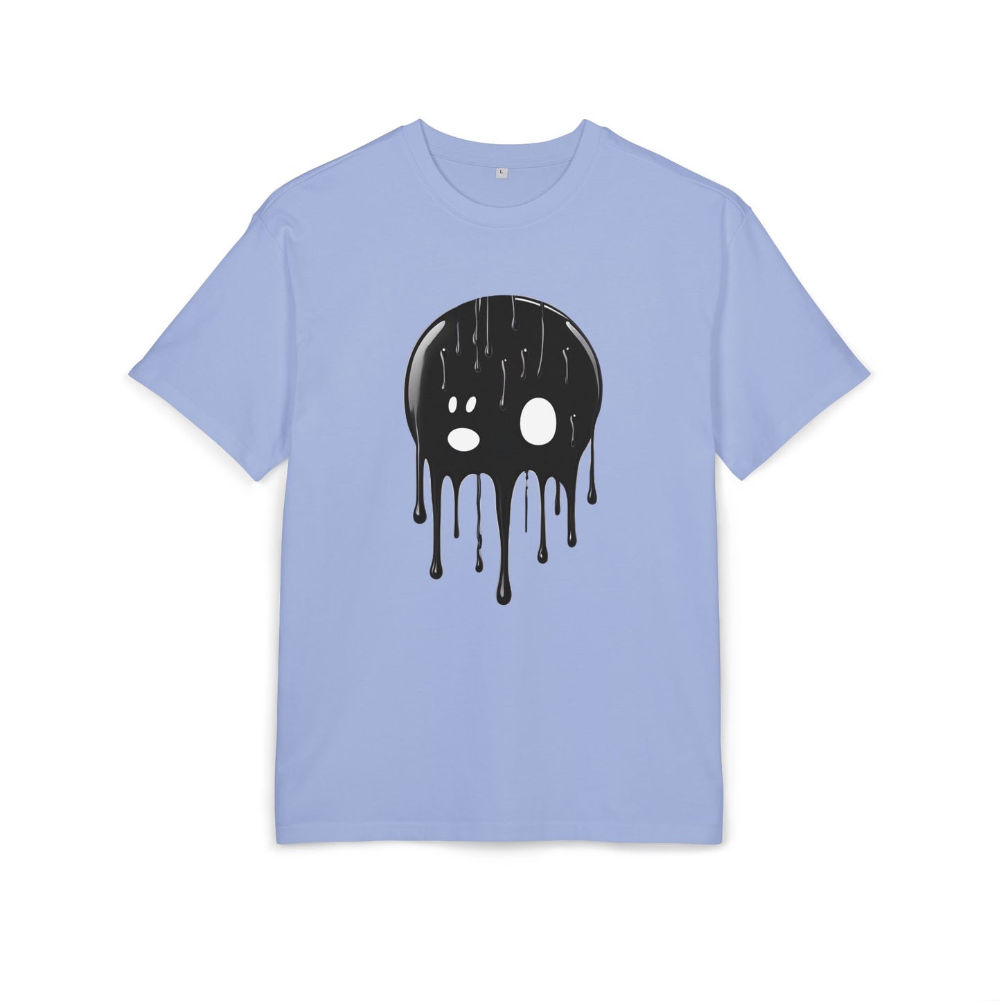 Edgy Skull Graphic Unisex Heavy Oversize Tee