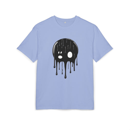Edgy Skull Graphic Unisex Heavy Oversize Tee