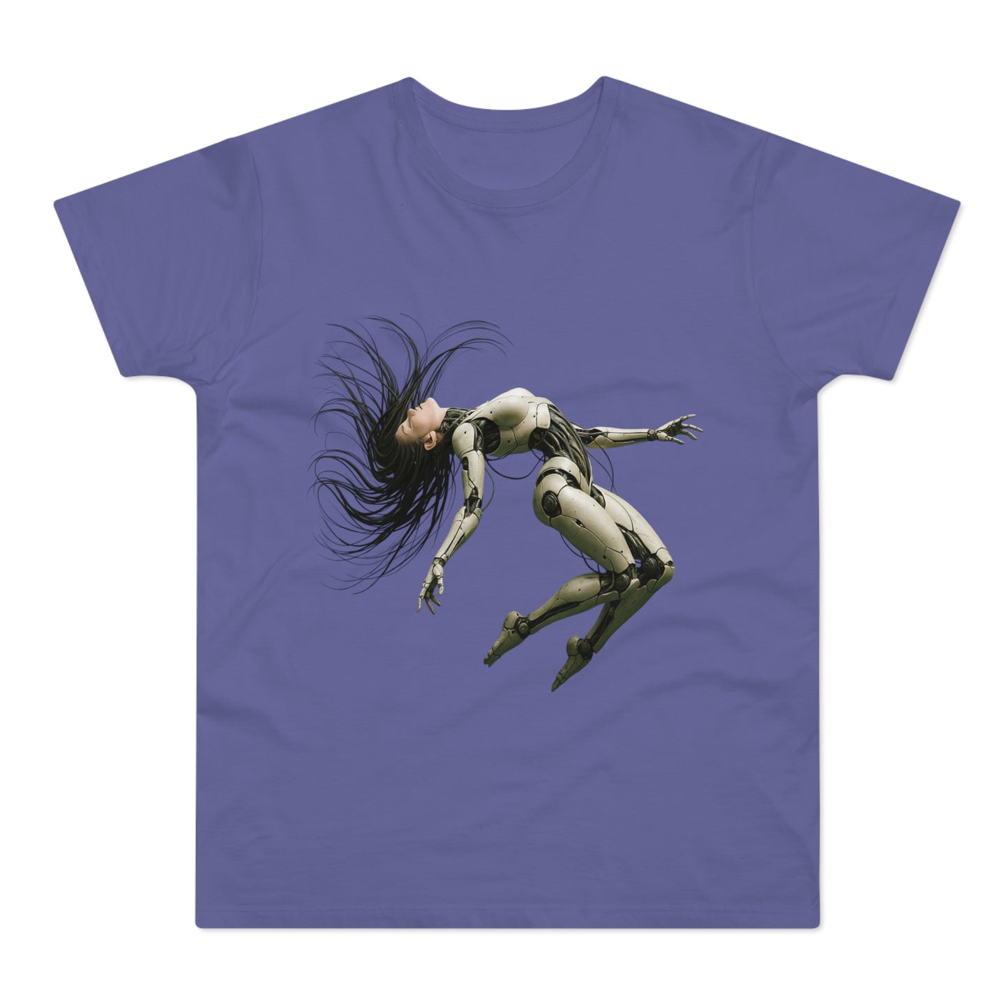 Futuristic Robot Graphic Tee for Men & Women, Tech Lover Gift, Unisex T-Shirt, Casual Wear, Unique Gift, Trendy Fashion