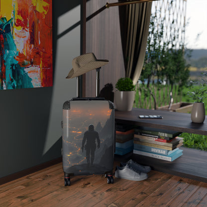 Travel Suitcase - Stylish Dystopian Design for Adventurers