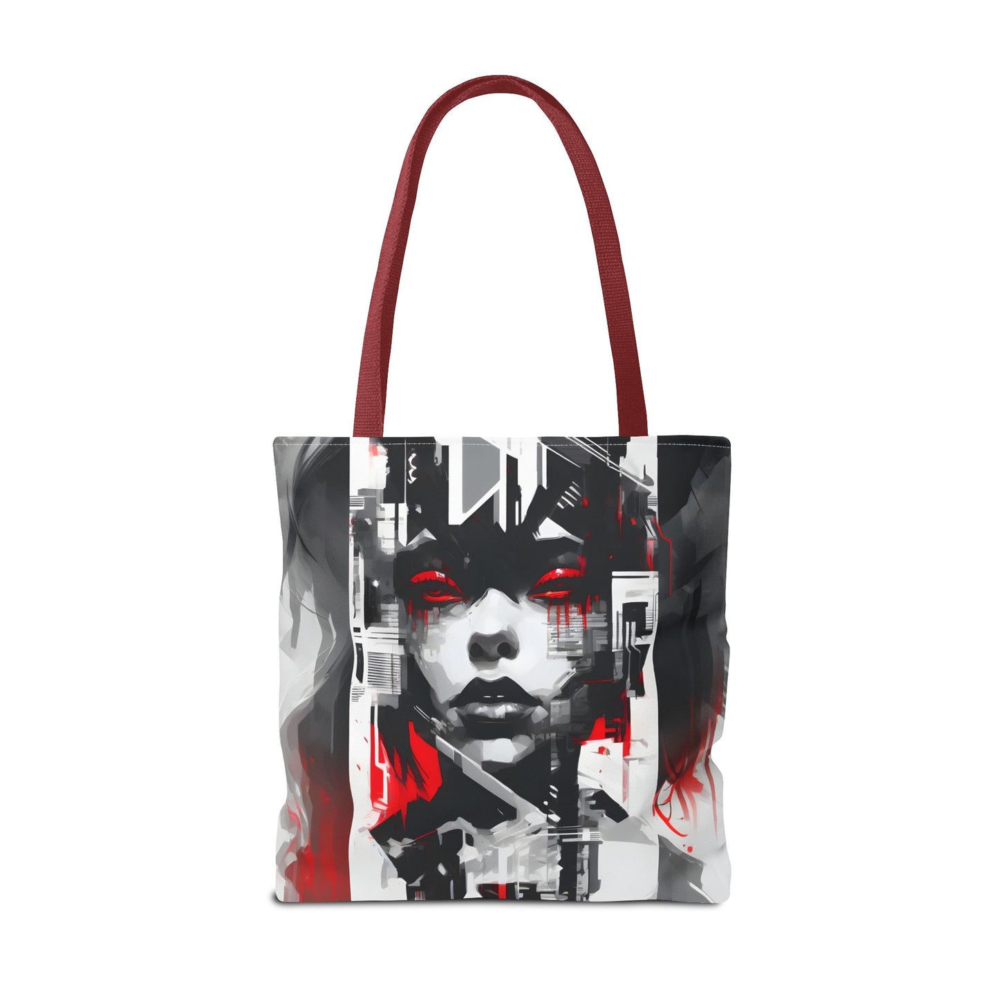 Artistic Tote Bag, Trendy Carry-All, Unique Art Bag, Everyday Tote, Fashionable Shopping Bag, Gift for Art Lovers, Colorful Canvas Bag