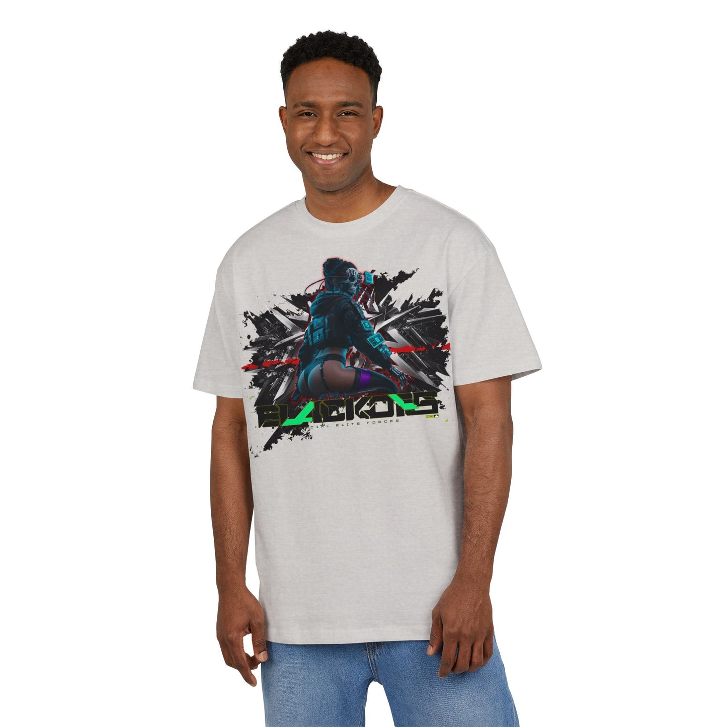 Stylish Graphic Oversize Tee, Unisex Tee, Streetwear, Casual Wear, Gift for Gamers, Trendy T-Shirt, Everyday Style