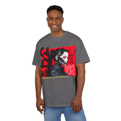 Cyber Edgy Oversize T-Shirt