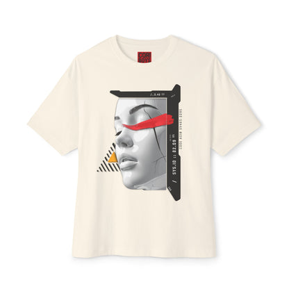 Chic Graphic Oversized Tee - Casual Wear, Streetwear, Art Tee, Gift for Her, Fashionable Comfort Wear