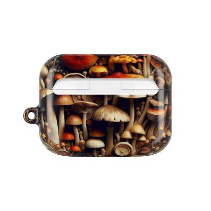 Mushroom-Themed AirPod Cases | Trendy Earbud Covers, Nature-Inspired Accessories, Gift for Music Lovers, Eco-Friendly Tech Style