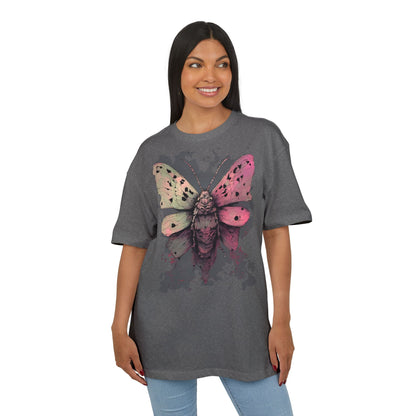Moth Art Unisex Oversized Tee, Graphic T-Shirt, Nature Lover Gift, Everyday Wear, Summer Style