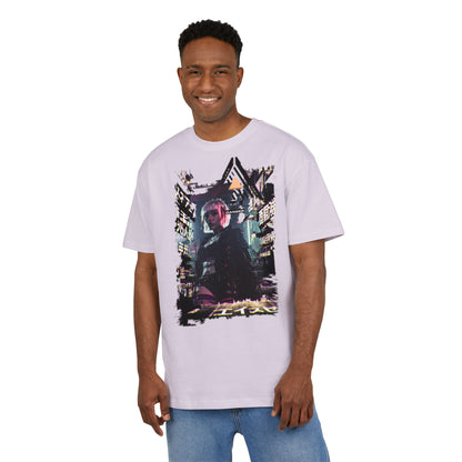 Unisex Graphic Oversized Tee - Trendy Streetwear Shirt, Perfect for Casual Outings, Gifts, Festivals, Retro Style