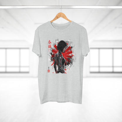 Cyber Samurai Graphic T-Shirt, Unisex Graphic Tee, Anime Shirt, Japanese Art T-Shirt, Gift for Nerds, Cosplay Apparel