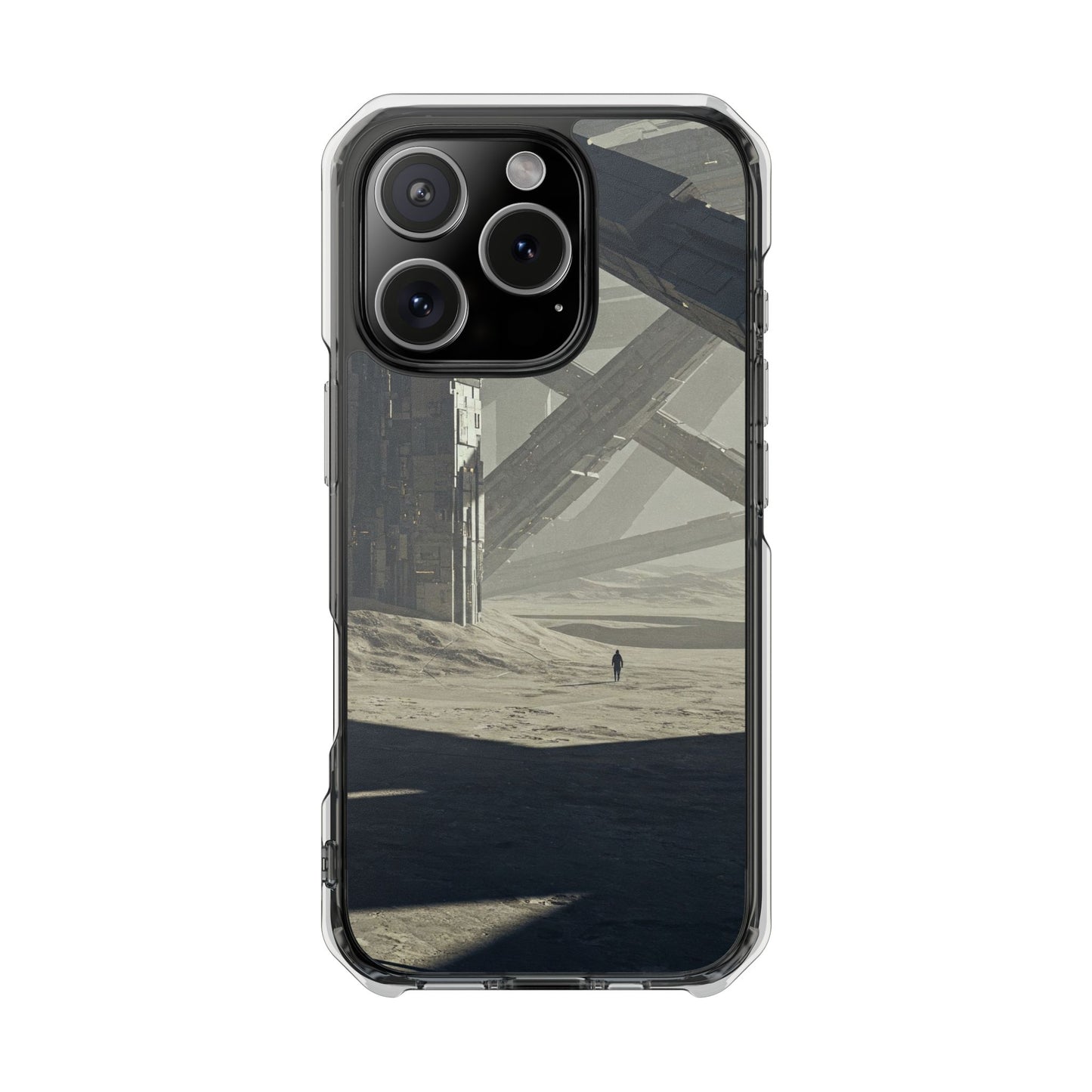Magnetic Clear Impact Cases - Aesthetic Phone Protection, Unique Gift for Tech Lovers, Sleek Design for Minimalists