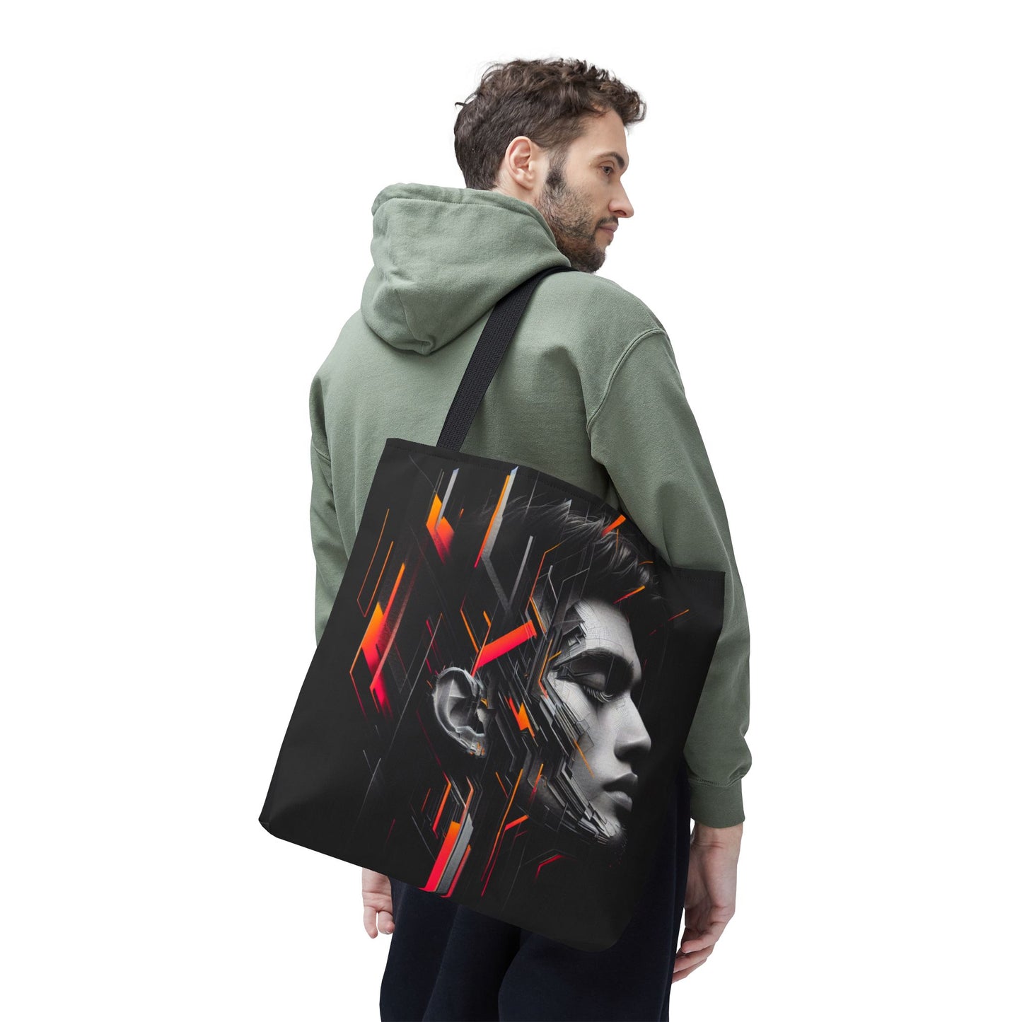 Urban Art Tote Bag - Modern Graphic Design for Daily Use, Gift for Trendsetters, Stylish Accessory, Everyday Carry, Unique Artistry