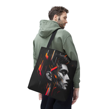Urban Art Tote Bag - Modern Graphic Design for Daily Use, Gift for Trendsetters, Stylish Accessory, Everyday Carry, Unique Artistry